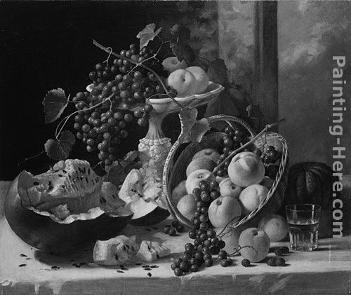 Still Life with Fruit painting - John F Francis Still Life with Fruit art painting